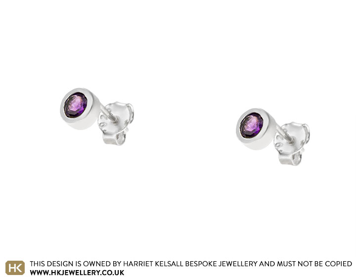 February Birthstone Earrings Pandora 2024 | favors.com