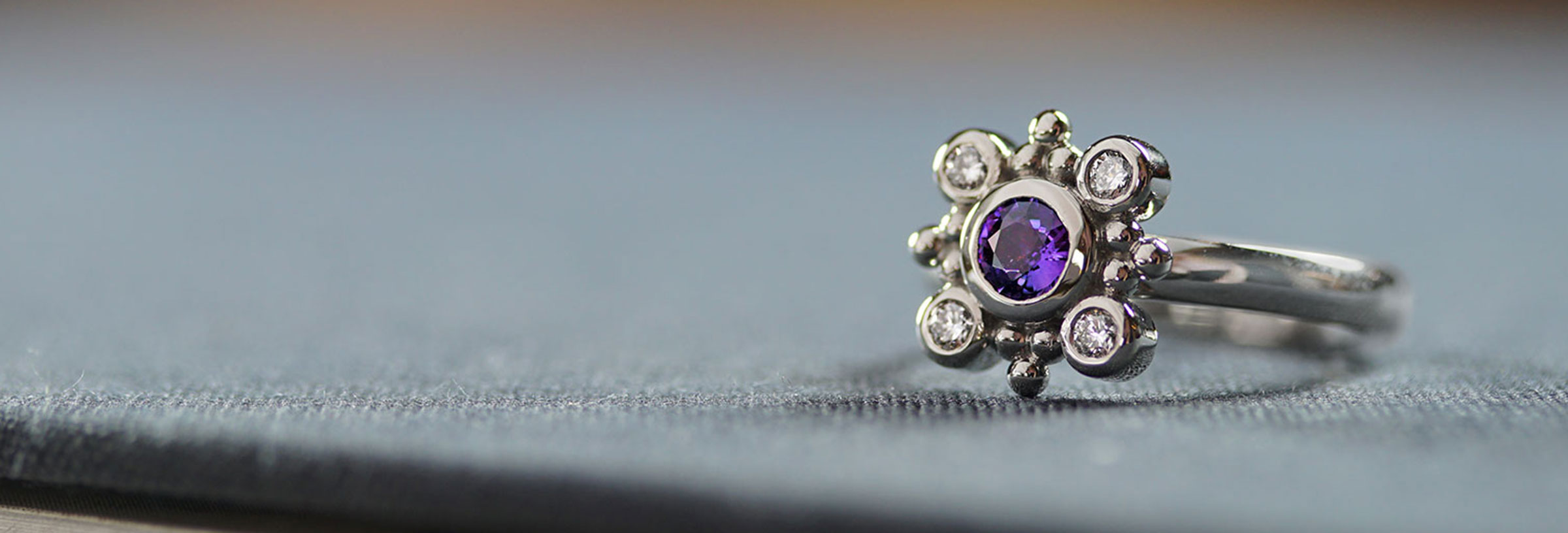 medieval-inspired-purple-sapphire-and-diamond-engagement