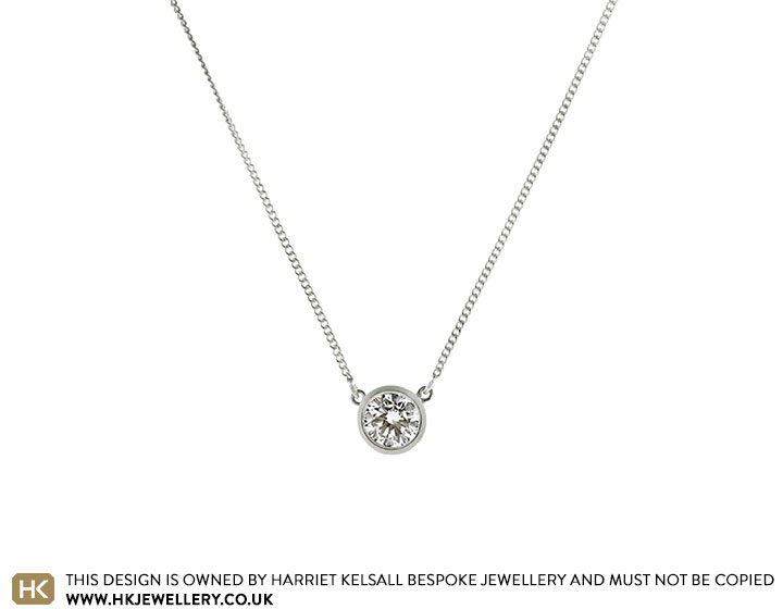 Rachel's Sterling Silver and Diamond Pendant