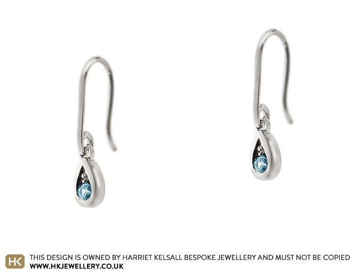 Unique & Co 9ct. Yellow Gold Drop Earrings - DE-37 | Hamilton and Lewis  Jewellery