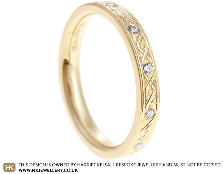 Yellow gold sales rings uk