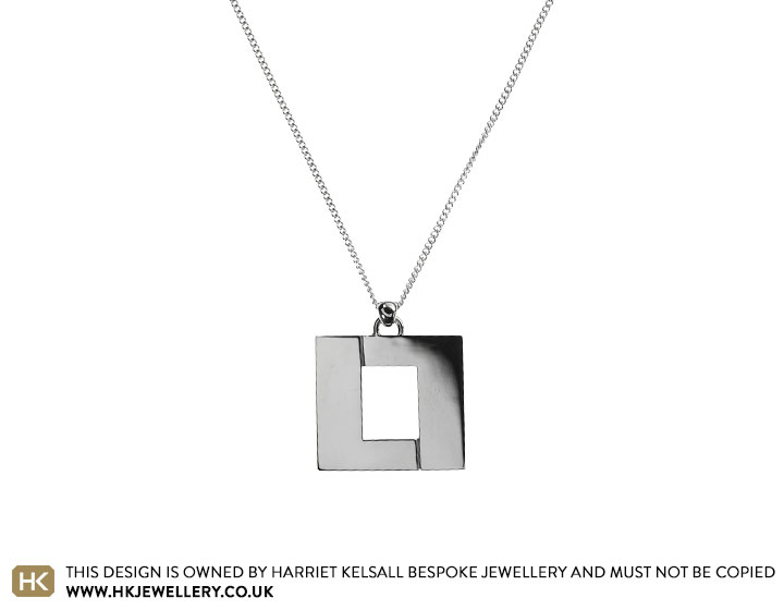 Steven's Sterling Silver Pendant From His Own Design