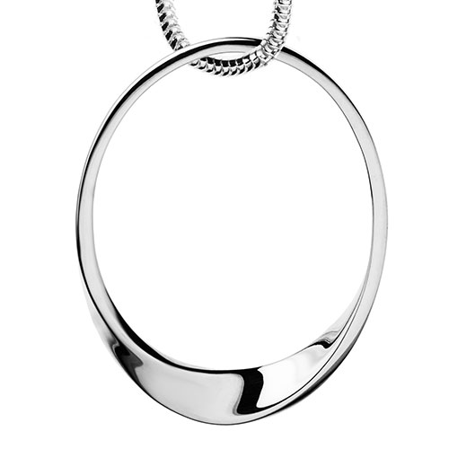 Tom Wood Finn spinel pendant necklace - Silver