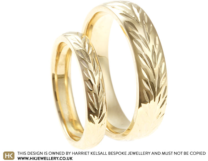 Engravable Tomboy Stacking Ring in 14K Yellow Gold | Catbird