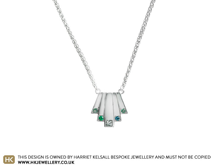 Platinum on sale necklace uk