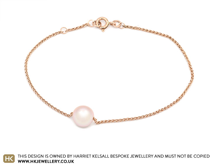 Swarovski Swarovski Remix Collection Round Pearl Strand, White, Rose-gold  tone plated 5421444 - Morré Lyons Jewelers