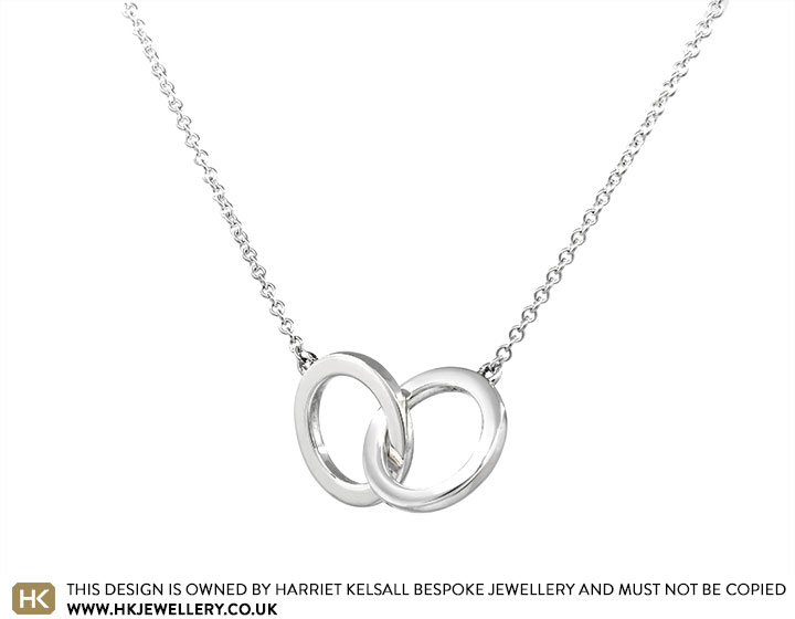 Interlinked Loop Necklace – Athea Jewellery