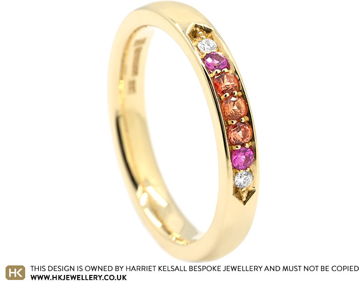 Tropical Gemstones in Fairtrade Yellow Gold