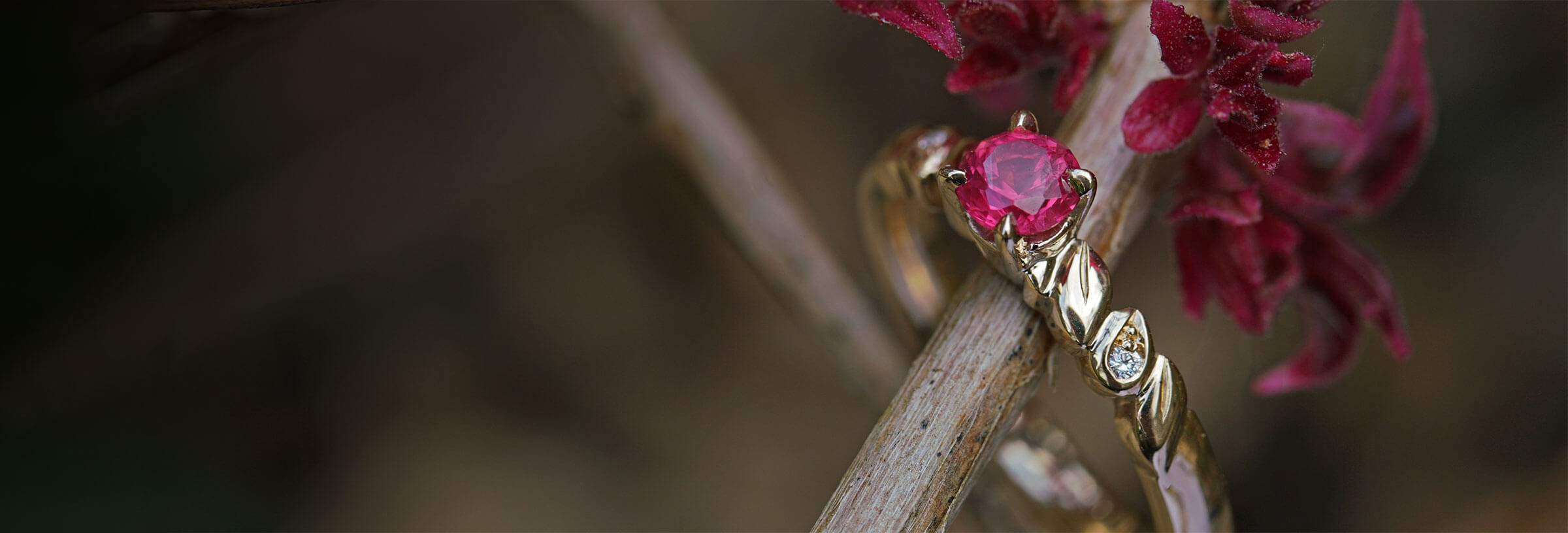 Untreated deals ruby ring