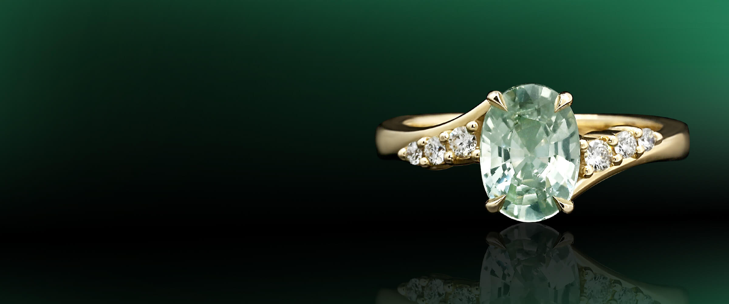 Nature's beauty, captured in a gem 💍💚 Explore the world of exquisite Green  Sapphire and Diamond creations. #LuxuryJewels #greensapphire… | Instagram