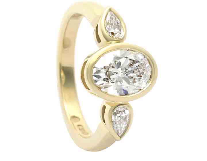 Alison's Bespoke Engagement Ring With Laboratory Grown Diamonds