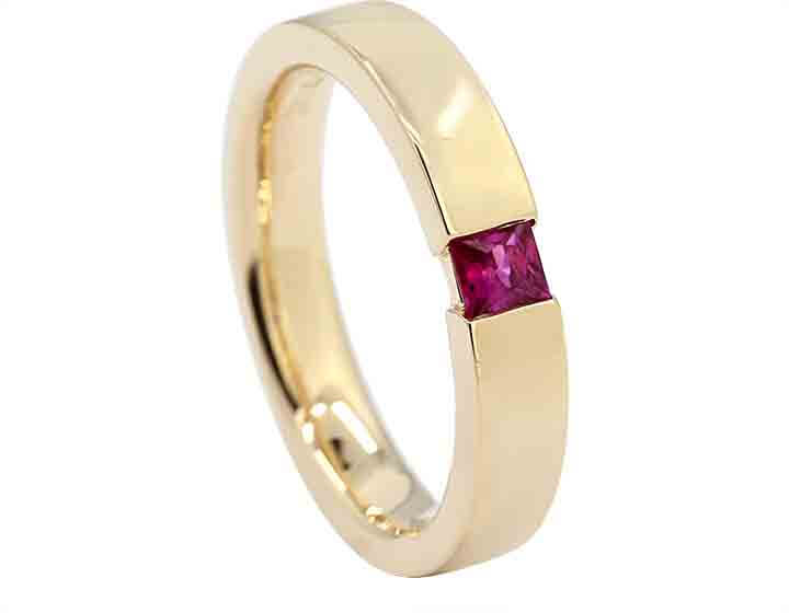 Ruby Anniversary Eternity Ring For Monica