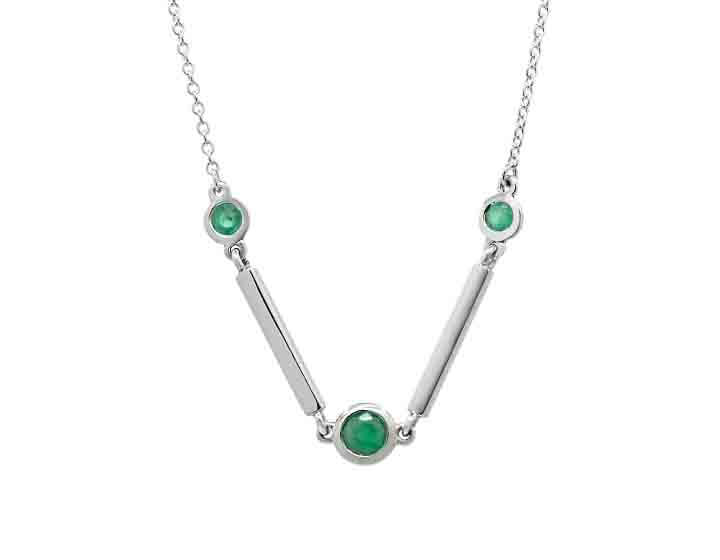 Anne's Emerald Anniversary Necklace