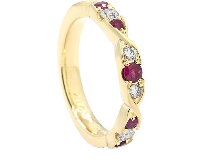 Sarah's Fairtrade 9ct Yellow Gold Eternity Ring