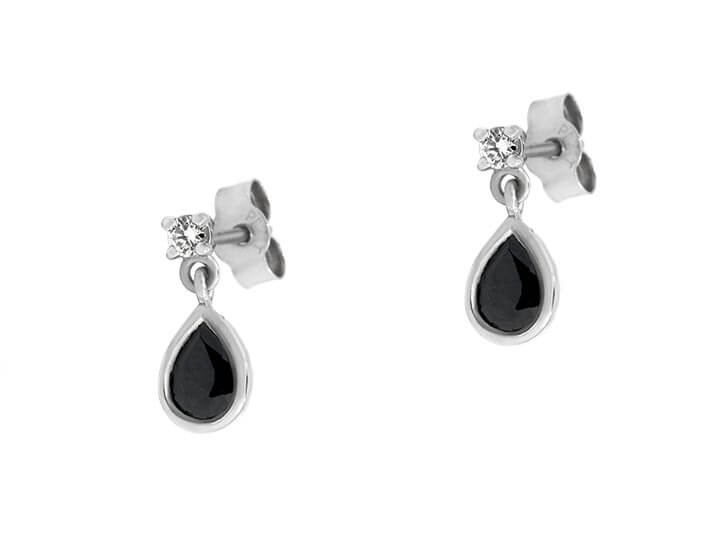 Hannah's  Spinel and Diamond Earrings