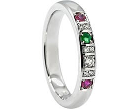 Lindsay and Jackie's Matching Family Eternity Ring