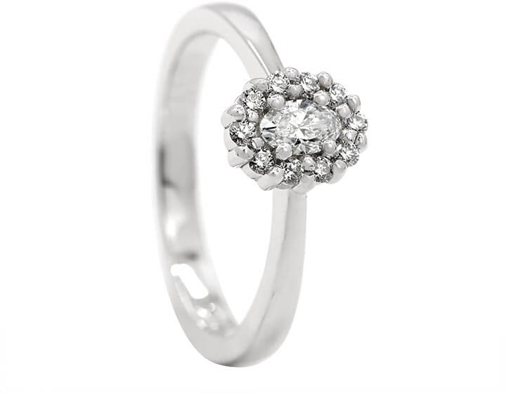 Harriet's Classic Halo Style Diamond Engagement Ring