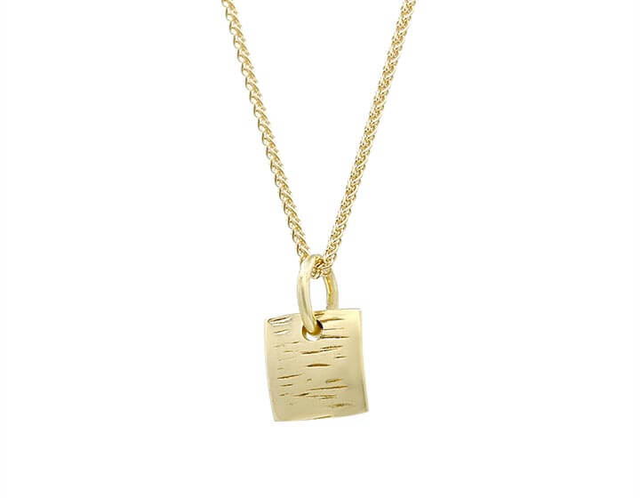 Delicate 18ct Yellow Gold Pendant