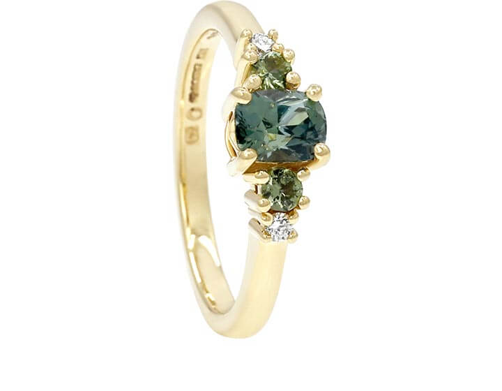 Shades of Green for Chloe's Engagement Ring