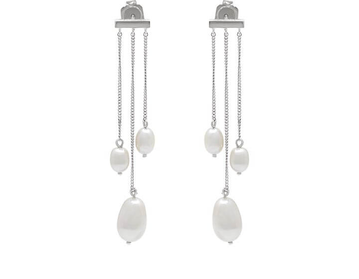 Claire's Pearl Drop Earrings