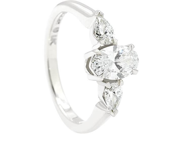 Ellen's Laboratory Grown Diamond Trilogy Ring