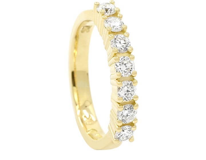 Tiara's 18ct Yellow Gold and Diamond Eternity Ring