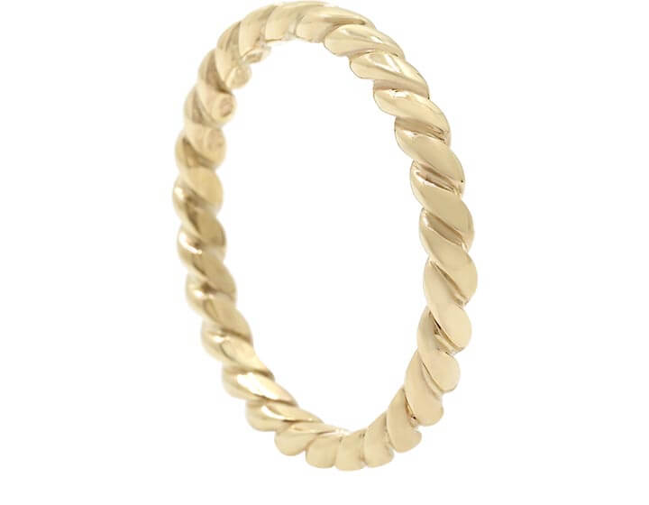 9ct Yellow Gold Twist Ring