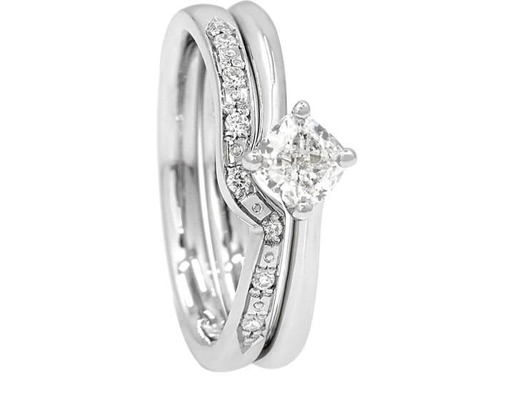 Julia's Diamond Fitted Wedding Ring