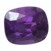 Purple Cushion Cut 1.58ct 6.73x5.70mm Sapphire