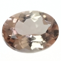 Oval Peach 1.65ct 8.2x6.5mm Tourmaline