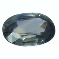 Pale Teal blue 8.00x5.50mm 1.29ct oval cut sapphire