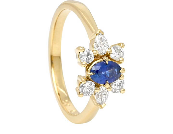 A Blend of Heritage for Needa's Engagement Ring