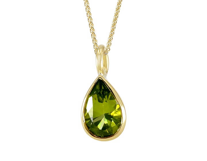 Mary's Fairly-Traded American Peridot Pendant