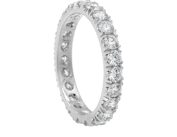 A Full Diamond Eternity Ring for Rachael