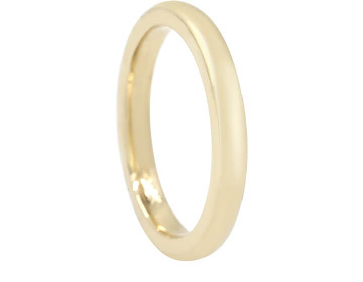 Delicate 9ct Yellow Gold Wedding Ring