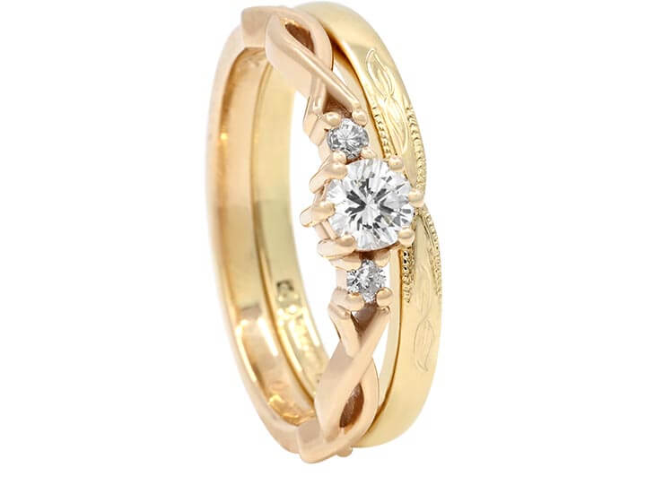 Amy's Fairtrade 9ct Yellow Gold Wedding Ring