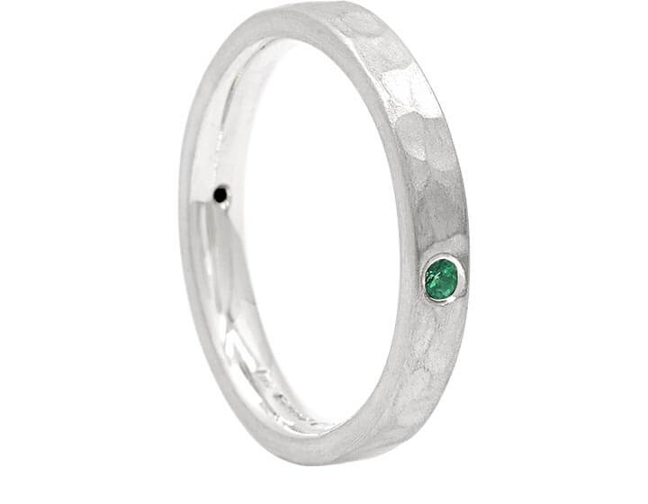 Liz's Handmade Fairtrade 9ct White Gold Eternity Ring