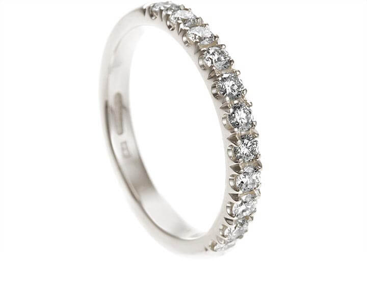 Yanna's 9ct White Gold and Diamond Eternity Ring