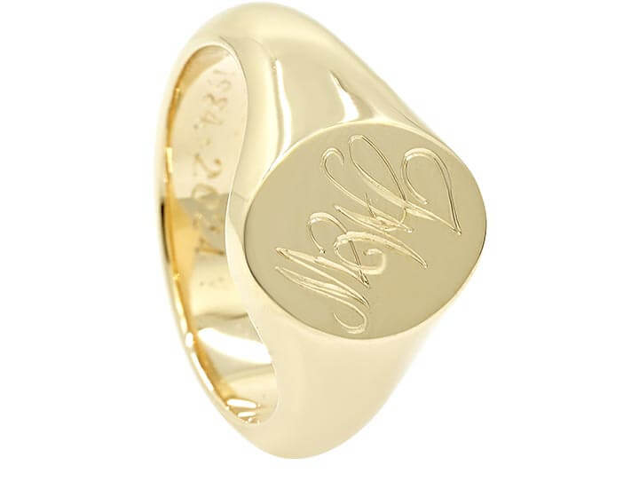 Martyn's Engraved Signet Ring