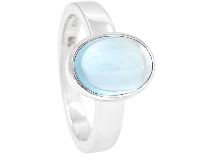 Andrea's Commemorative Aquamarine Ring