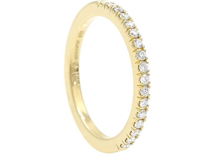 Katherine's Handmade Diamond Eternity Ring