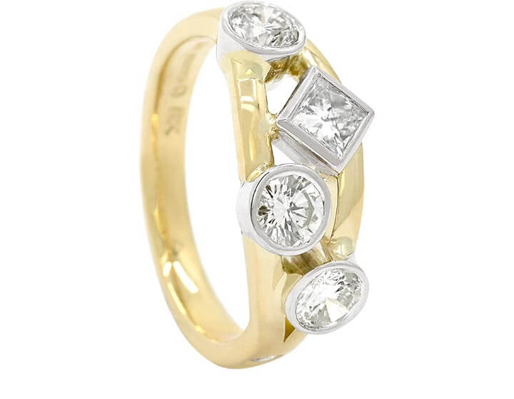 Helen's Inherited Gold and Diamonds Dress Ring