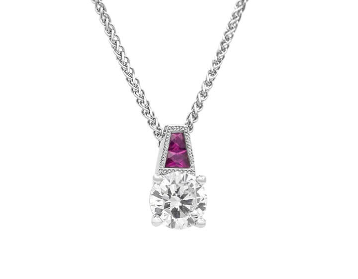 Sarah's Family Gemstone Pendant