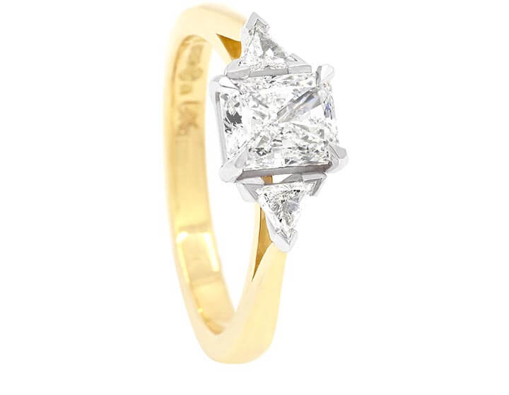 Accentuating Angles in Sophie's Trilogy Ring