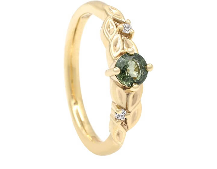 A Nature Inspired Engagement Ring for Marina
