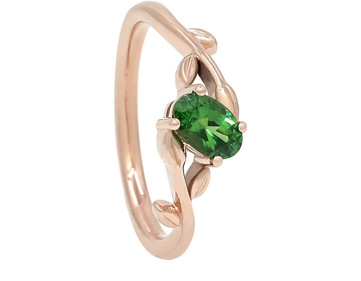 Forest Inspired Bespoke Engagement Ring