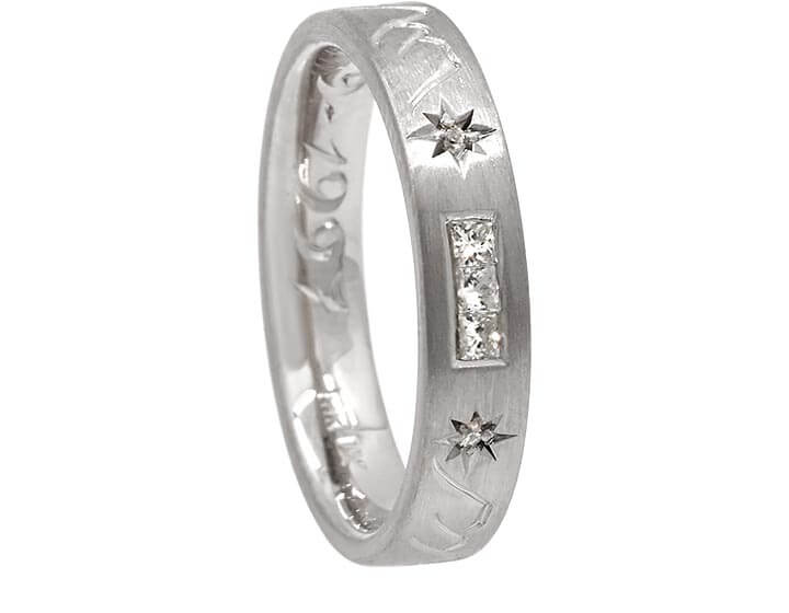 Lake District Mountain Inspired Ring for Michelle