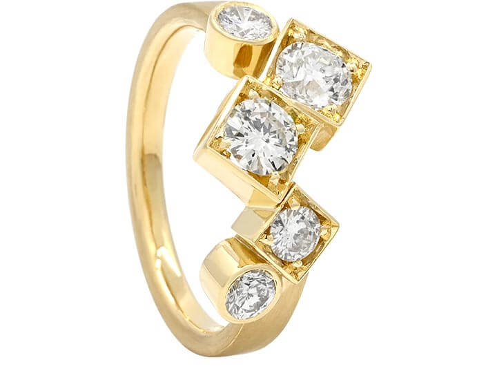 Emma's Redesign with Family Gold and Diamonds