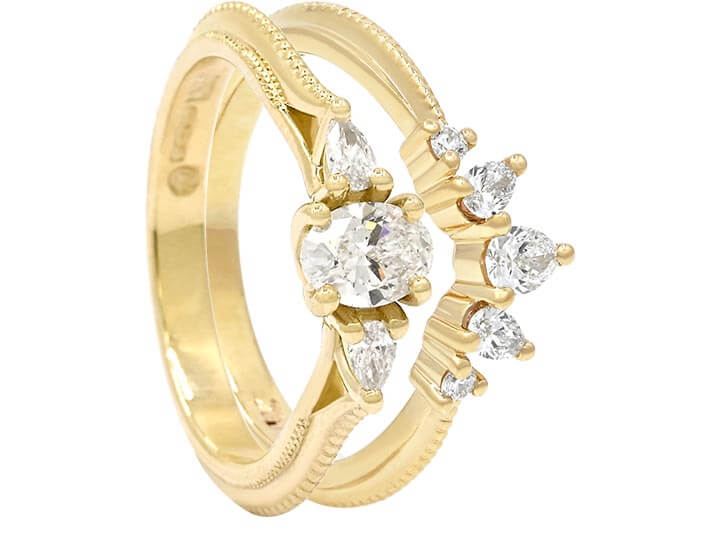 Lydia's Bespoke Wedding Ring
