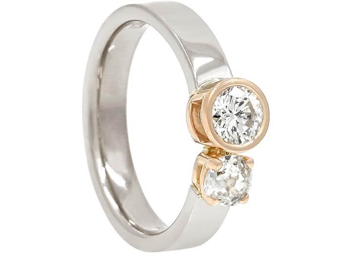 Diane's Mixed Metal Dress Ring